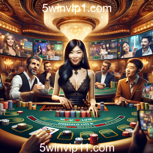 A Ascensão dos Cassinos Ao Vivo em 5winvip1.com