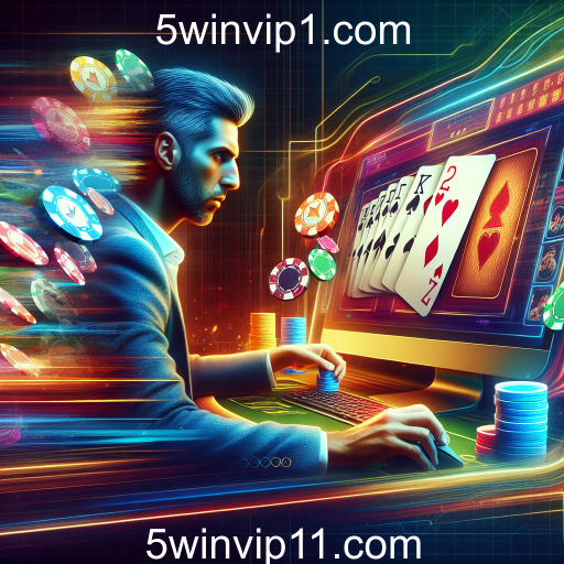 A Emoção do Poker Online em 5winvip1.com